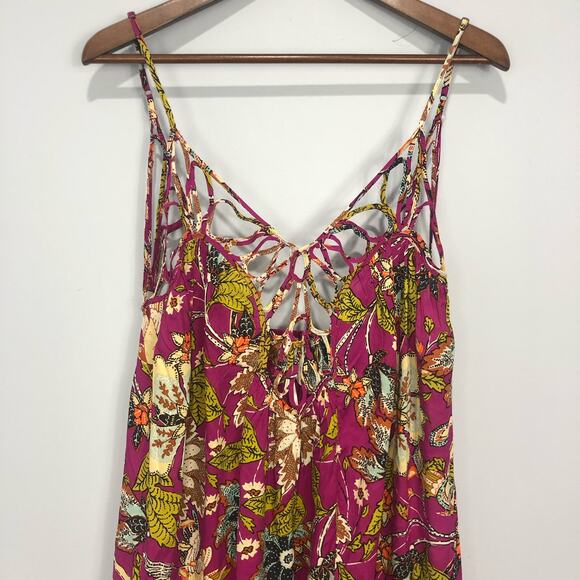 Anthropologie Drama Beach Midi Dress Multicolor Size L - Picture 6 of 15